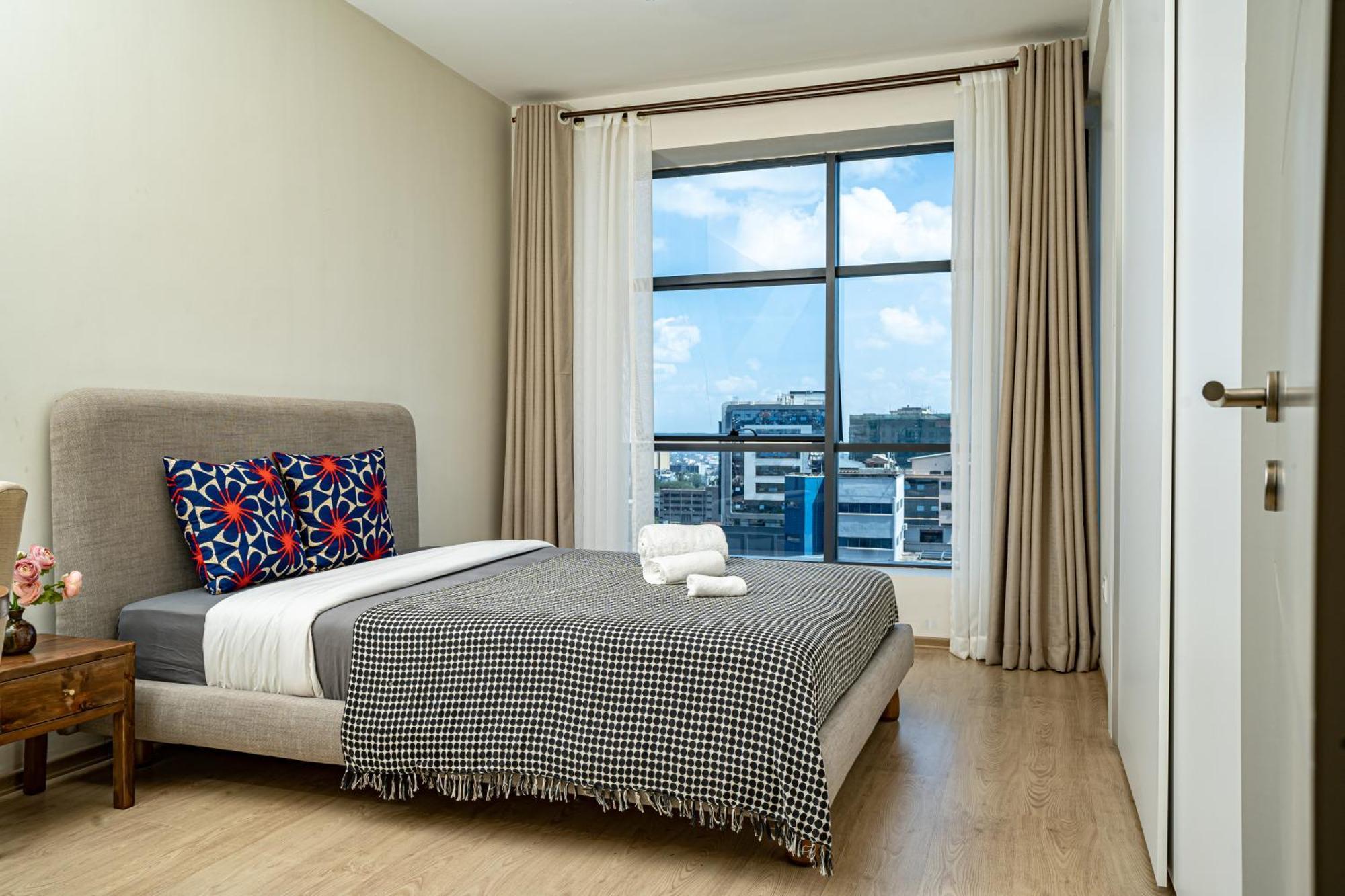 Elite One Bedroom Apartment,Swimming Pool, Gym, Workspace ,Wonderiss Homes Close Proximity To Gtc, Jw Mariott And Kempinski Nairobi Exteriör bild