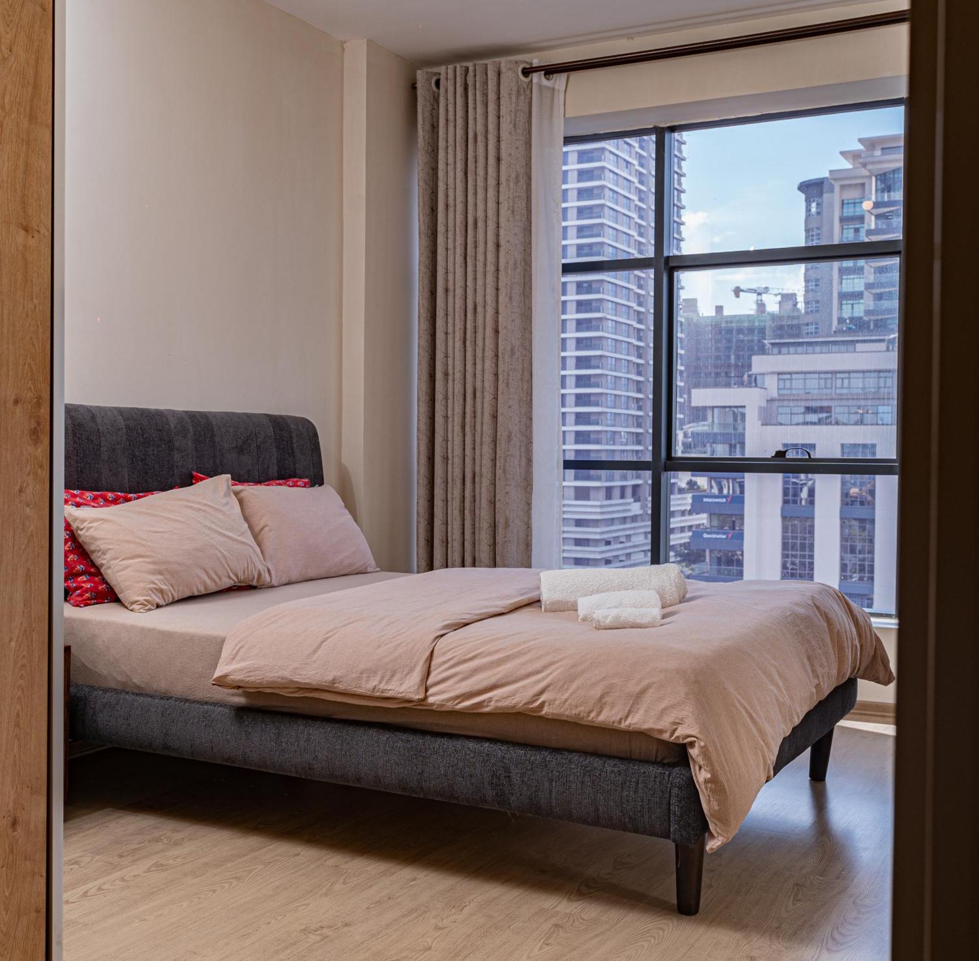 Elite One Bedroom Apartment,Swimming Pool, Gym, Workspace ,Wonderiss Homes Close Proximity To Gtc, Jw Mariott And Kempinski Nairobi Exteriör bild